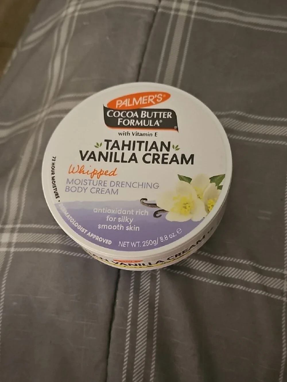 Tahitian Vanilla Cream Whipped Moisture Drenching Body Cream - White/Purple